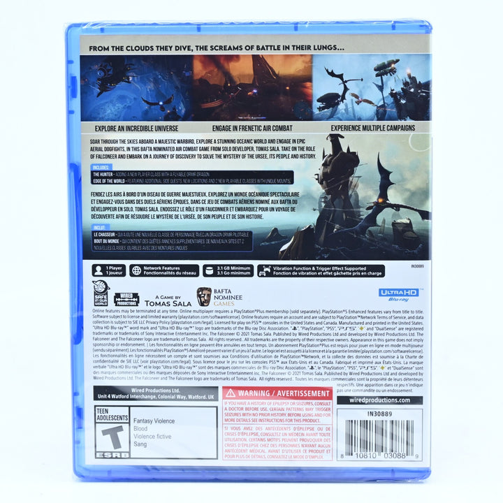 SEALED! The Falconeer: Warrior Edition - Sony Playstation 5 / PS5 Game