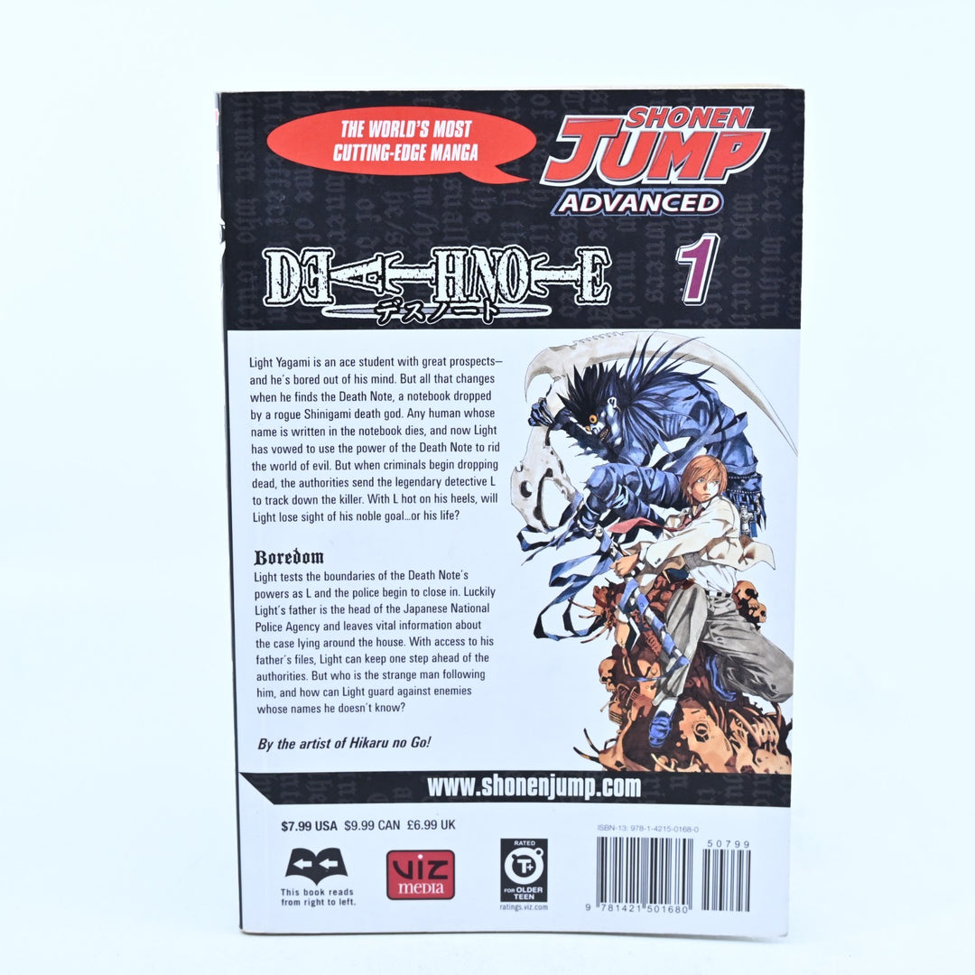 Death Note - Volume 1 - Tsugumi Ohba / Takeshi Obata - Viz Media - Manga