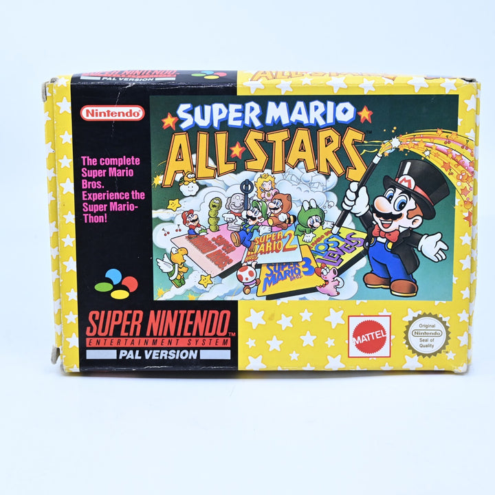 Super Mario All Stars - Super Nintendo / SNES Boxed Game - PAL - FREE POST!
