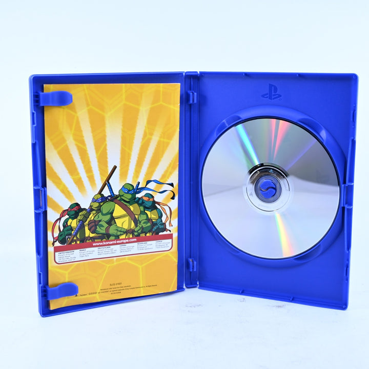 Teenage Mutant Ninja Turtles - Sony Playstation 2 / PS2 Game + Manual - PAL