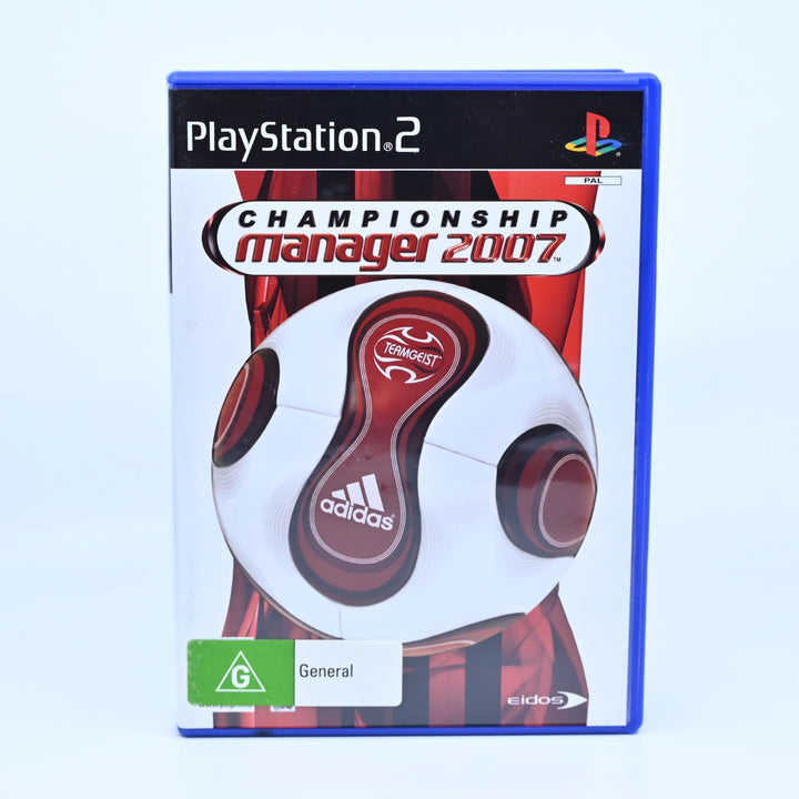 Championship Manager 2007 - Sony Playstation 2 / PS2 Game - No Manual - PAL