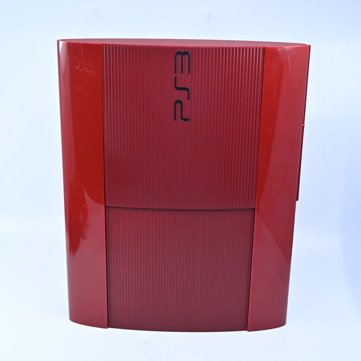 Garnet Red Super Slim 500GB - Sony Playstation 3/ PS3 Console - PAL - FREE POST!