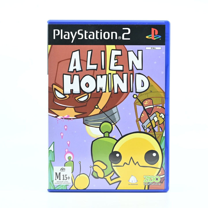 Alien Hominid - Sony Playstation 2 / PS2 Game + Manual - PAL - MINT DISC!