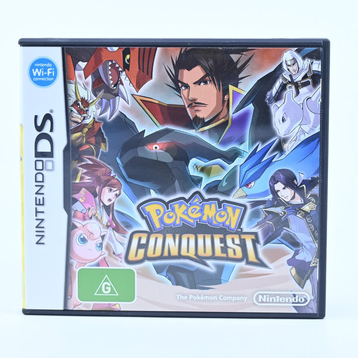 Pokemon Conquest - Nintendo DS Game - PAL + Manual - FREE POST!