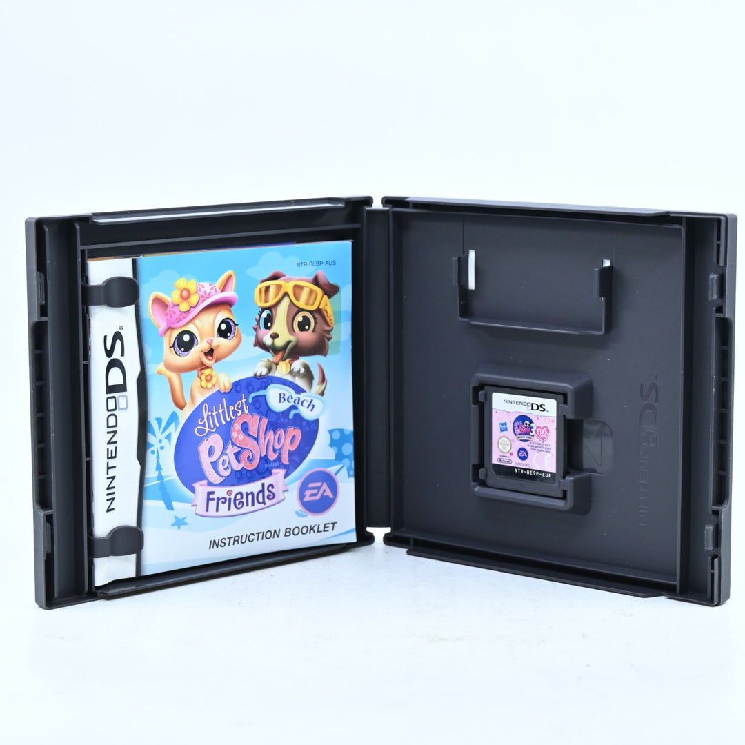 Littlest Pet Shop Friends Beach - Nintendo DS Game - PAL + Manual - FREE POST!