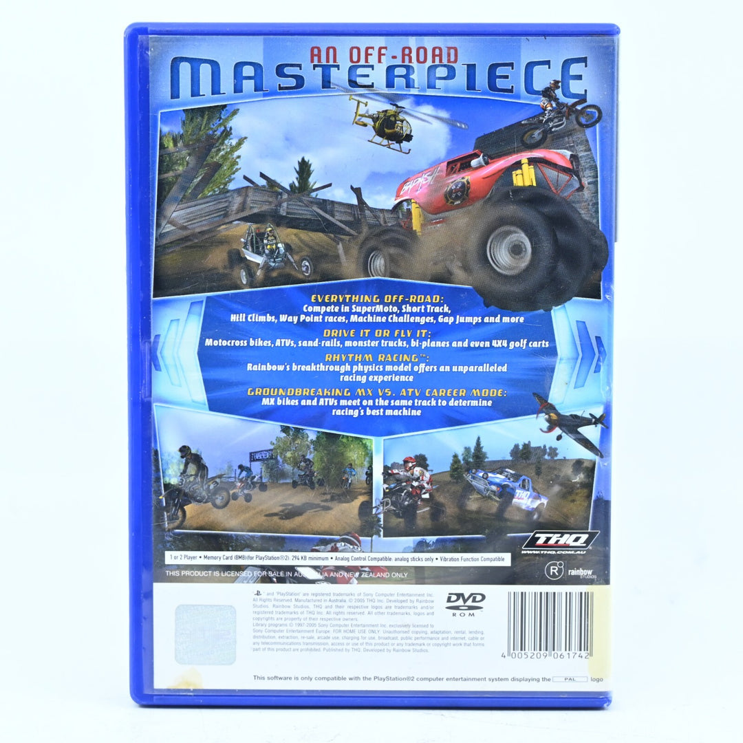 MX vs ATV: Unleashed - Sony Playstation 2 / PS2 Game + Manual - PAL - FREE POST!