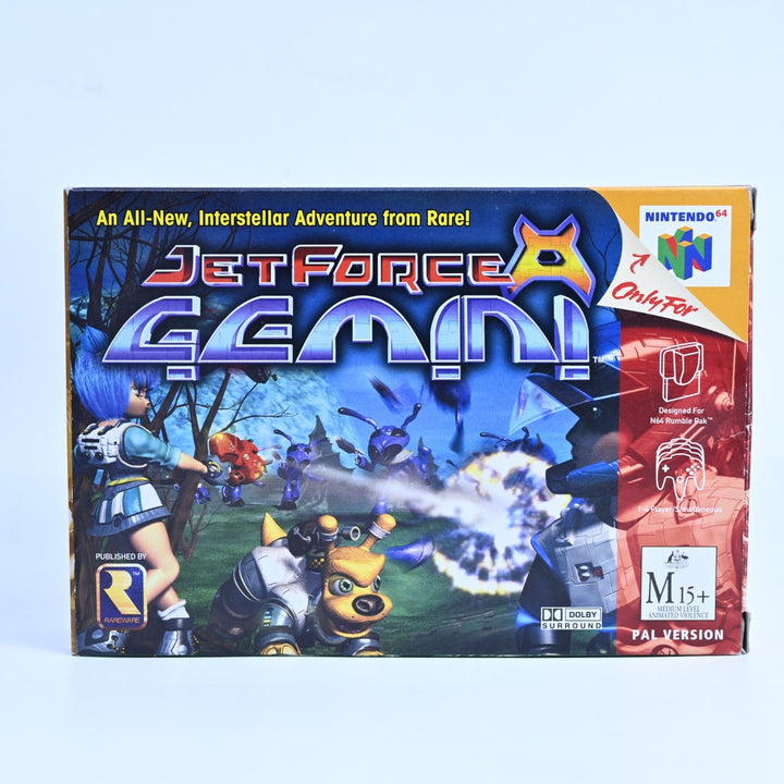 Jet Force Gemini - N64 / Nintendo 64 Boxed Game - PAL - FREE POST!