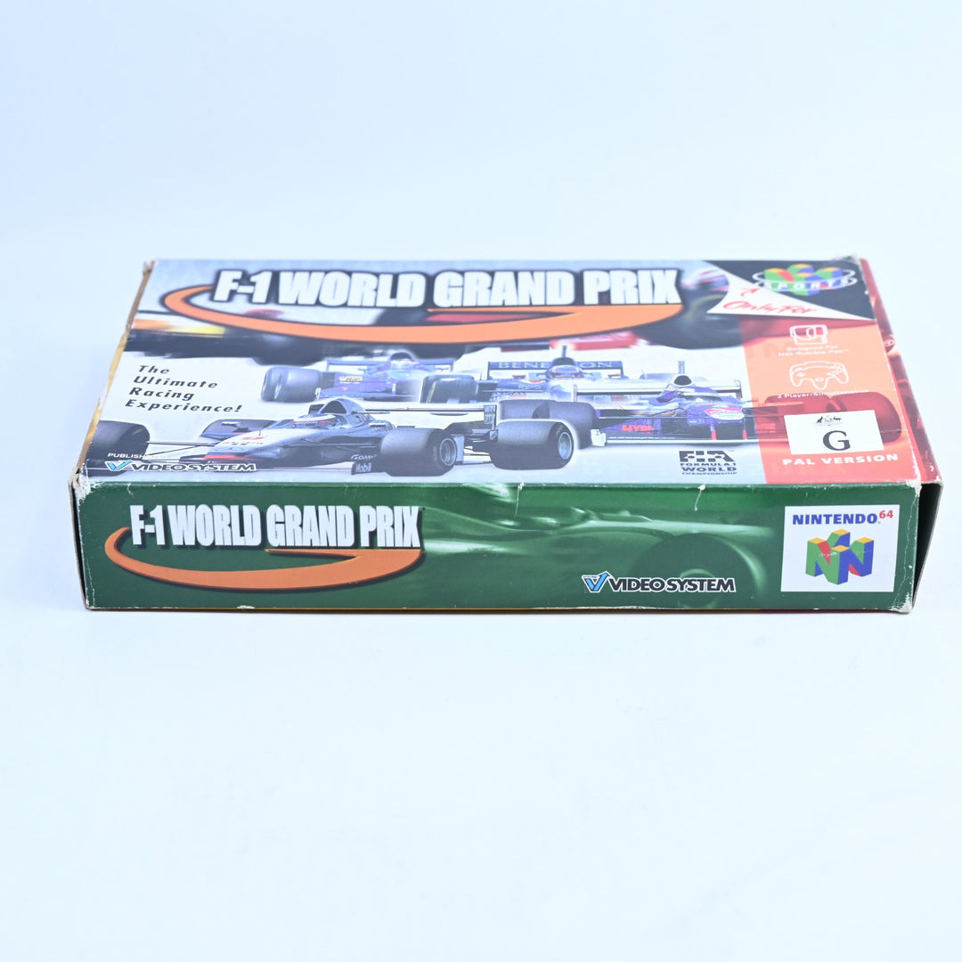 F-1 World Grand Prix - N64 / Nintendo 64 Boxed Game - PAL - FREE POST!