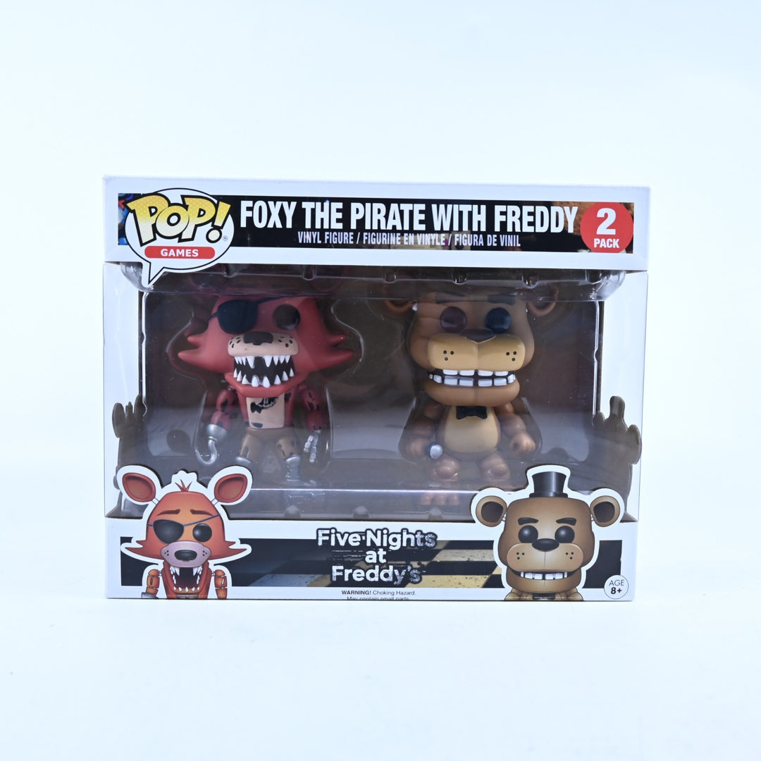 Foxy The Pirate with Freddy - 2 Pack - Five Nights At Freddys - Other Toy
