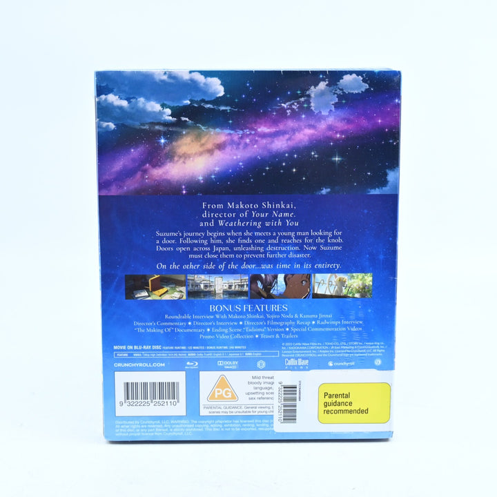 SEALED! Suzume - Region B - Anime Blu-ray