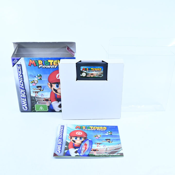 Mario Tennis Power Tour - Nintendo Gameboy Advance / GBA Boxed Game - PAL