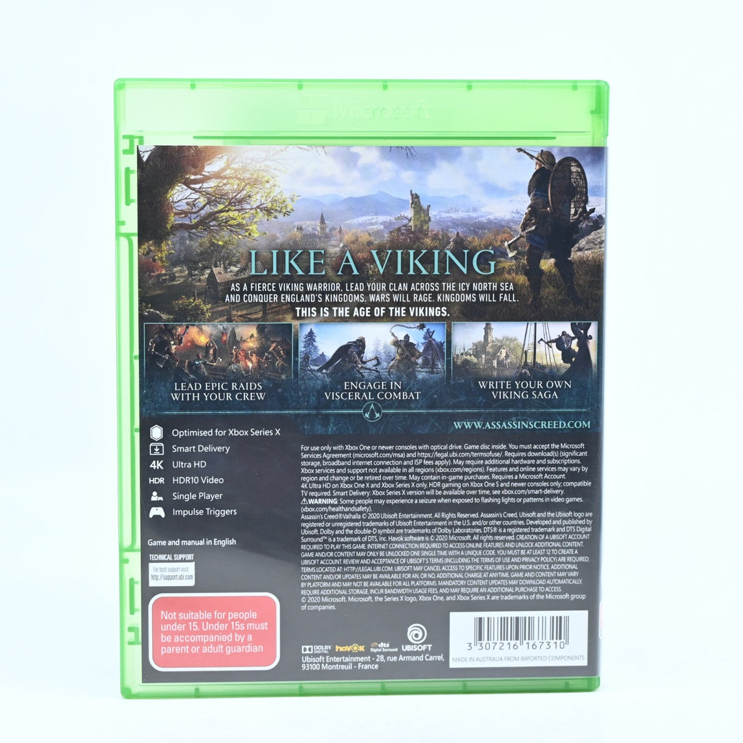 Assassin's Creed Valhalla - Xbox One Game - PAL - MINT DISC!