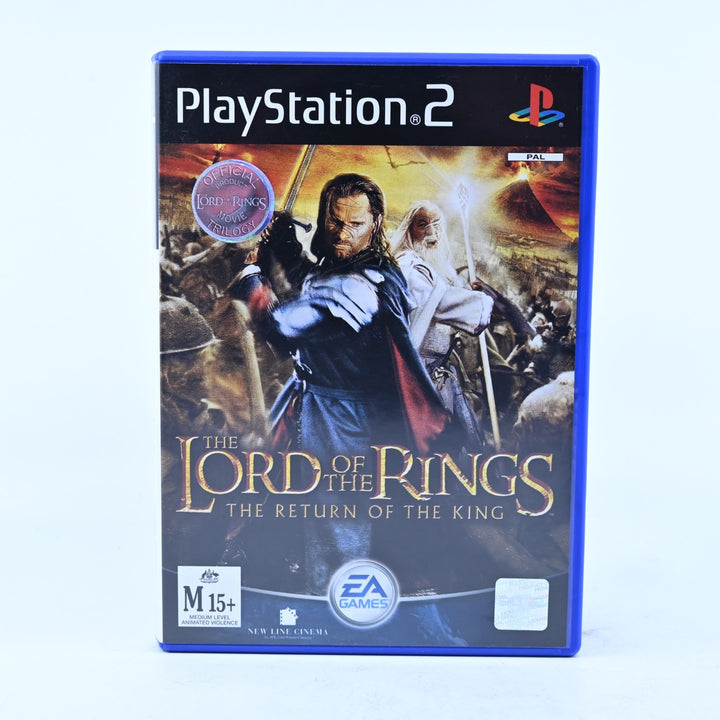 The Lord of the Rings: The Return of the King - PS2 Game + Manual - PAL