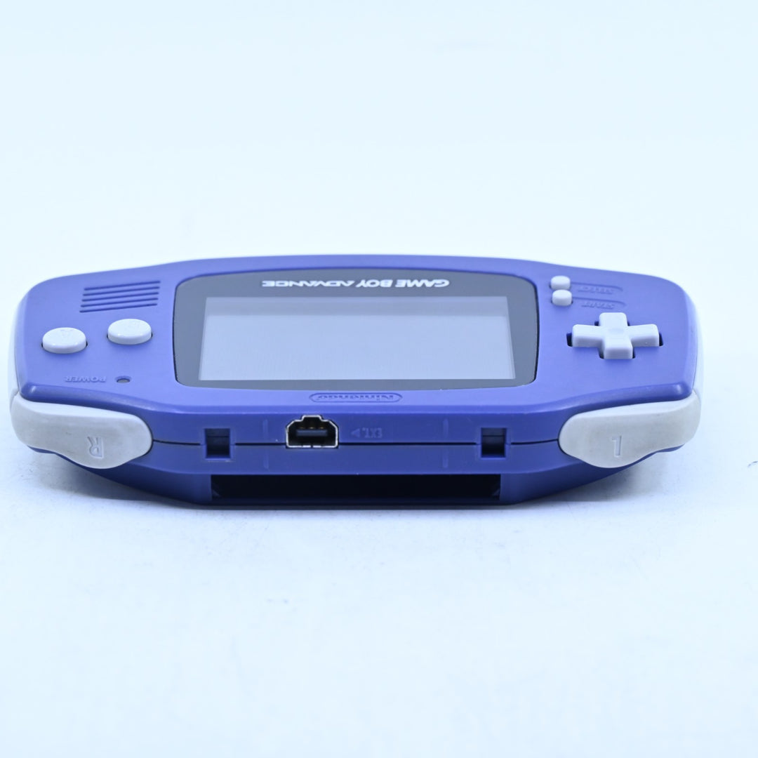 AGB-001 - Indigo - Nintendo Gameboy Advance Console - FREE POST!