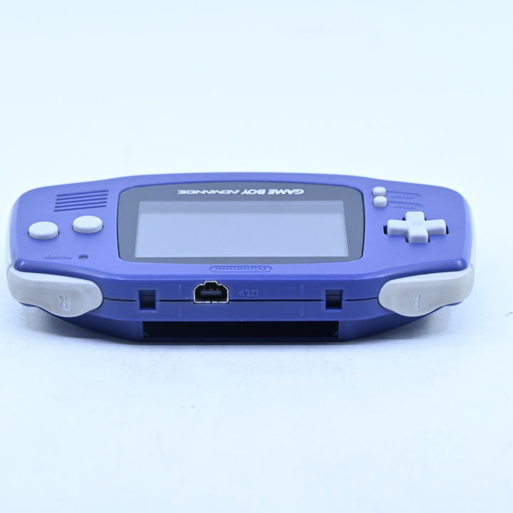 AGB-001 - Indigo - Nintendo Gameboy Advance Console - FREE POST!