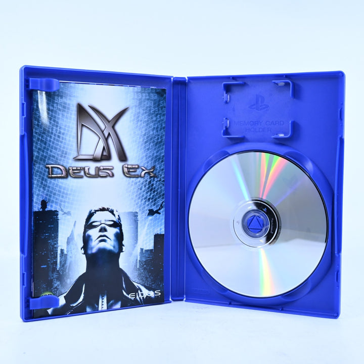 Deus Ex - Sony Playstation 2 / PS2 Game + Manual - PAL