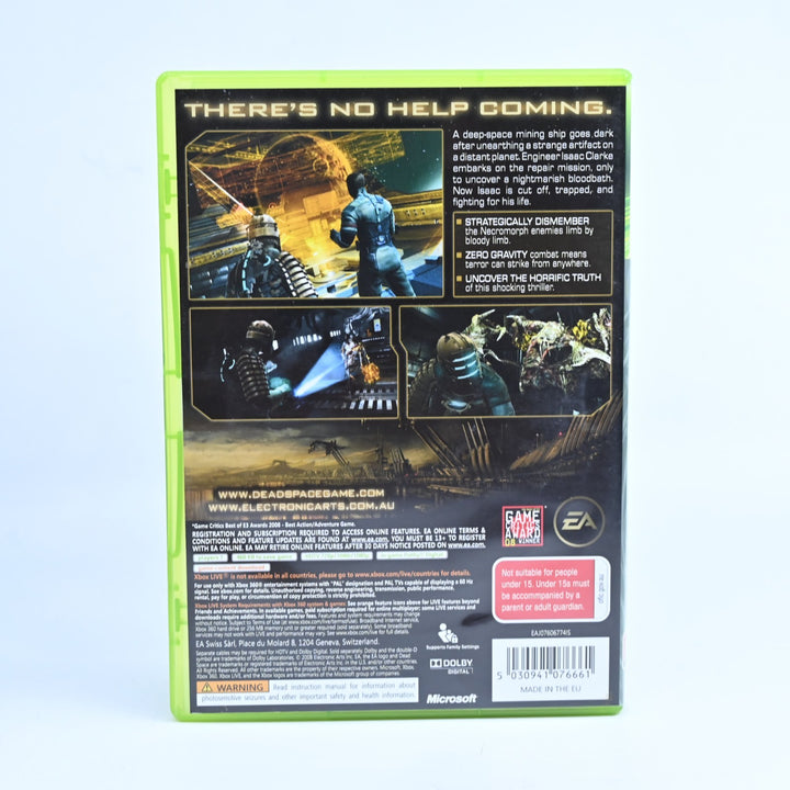 Dead Space - Xbox 360 Game + Manual - PAL - MINT DISC!