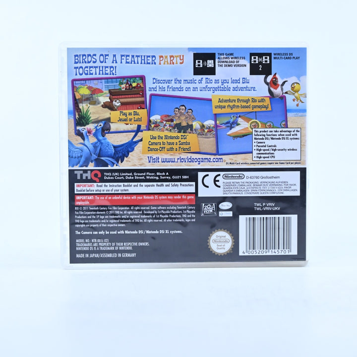 Rio - Nintendo DS Game - PAL + Manual - FREE POST!