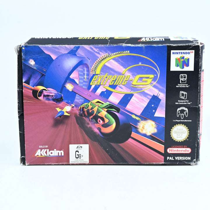 Extreme-G - N64 / Nintendo 64 Boxed Game - PAL - FREE POST!