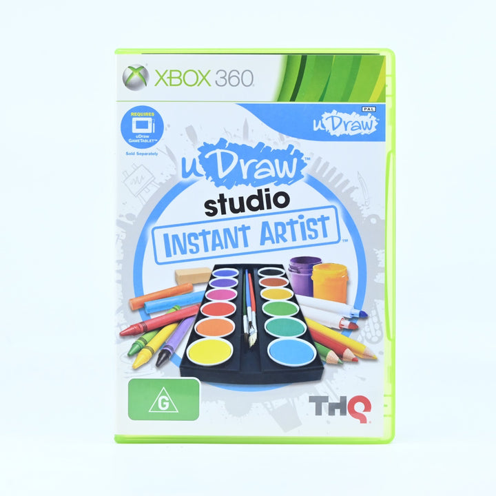 U Draw Studio Instant Artist - Xbox 360 Game + Manual - PAL