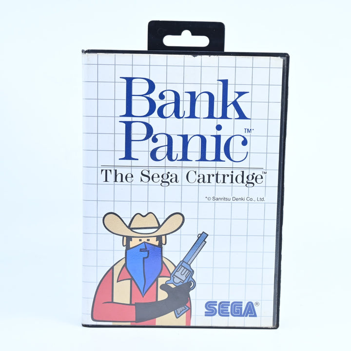 Bank Panic - Sega Master System Game + Manual - PAL - FREE POST!