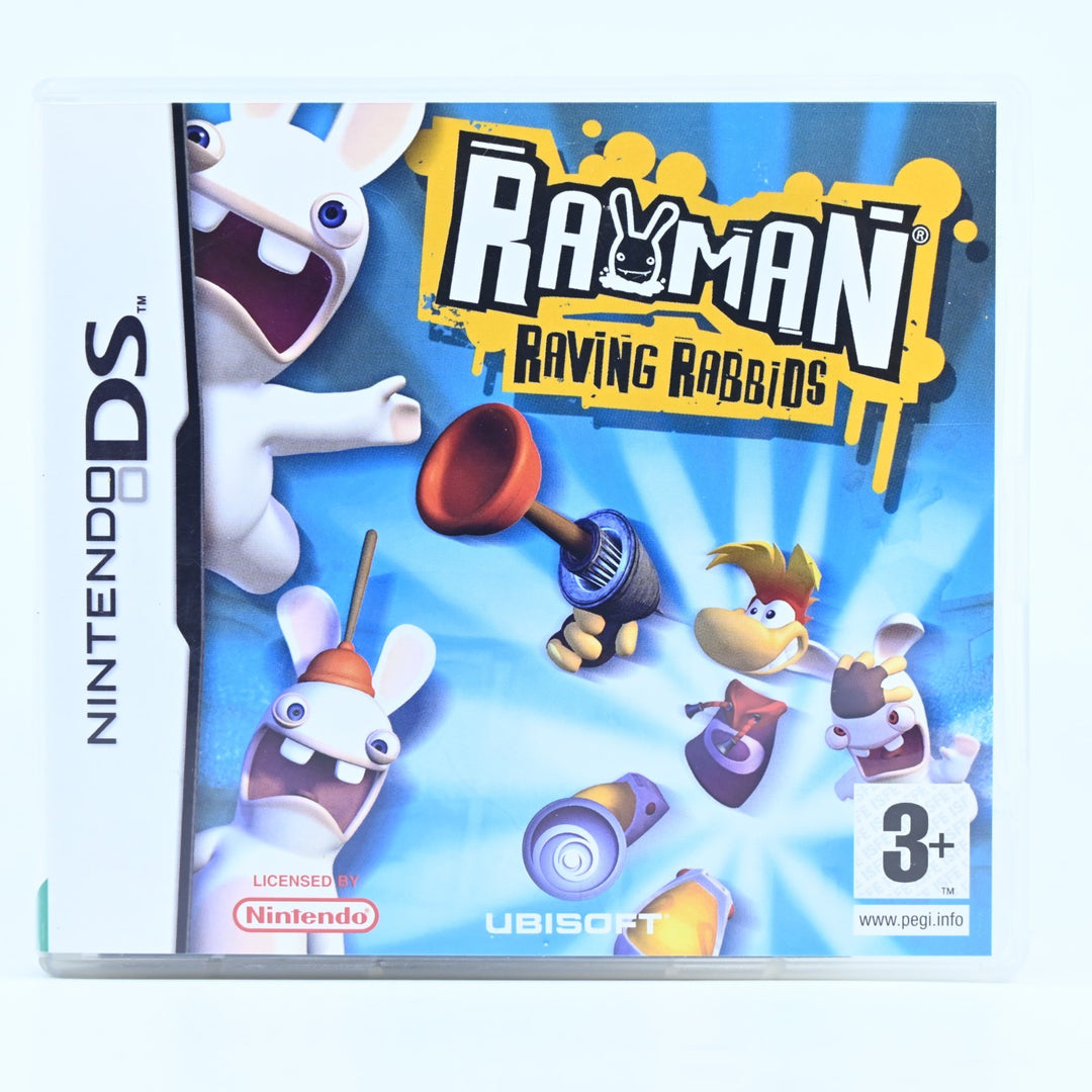 Rayman Raving Rabbids - Nintendo DS Game - PAL + Manual - FREE POST!