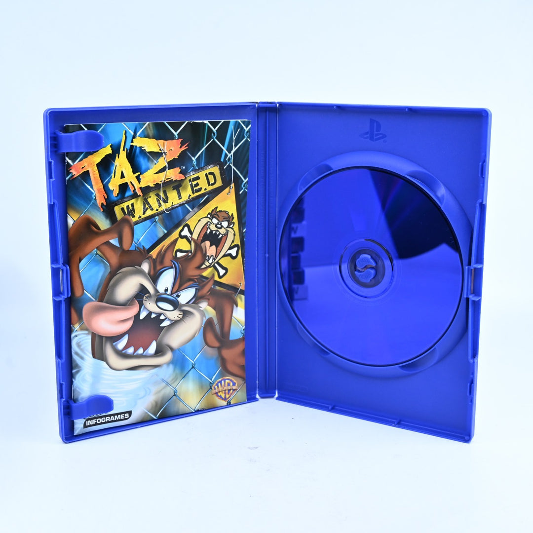 Taz Wanted - Sony Playstation 2 / PS2 Game + Manual - PAL - MINT DISC!
