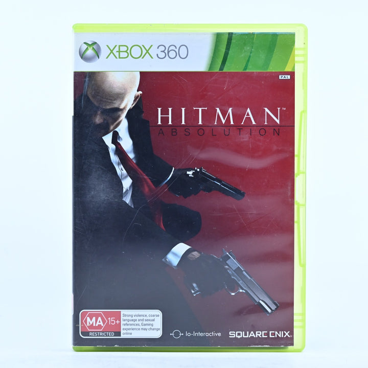 Hitman: Absolution - Xbox 360 Game + Manual - PAL - MINT DISC!