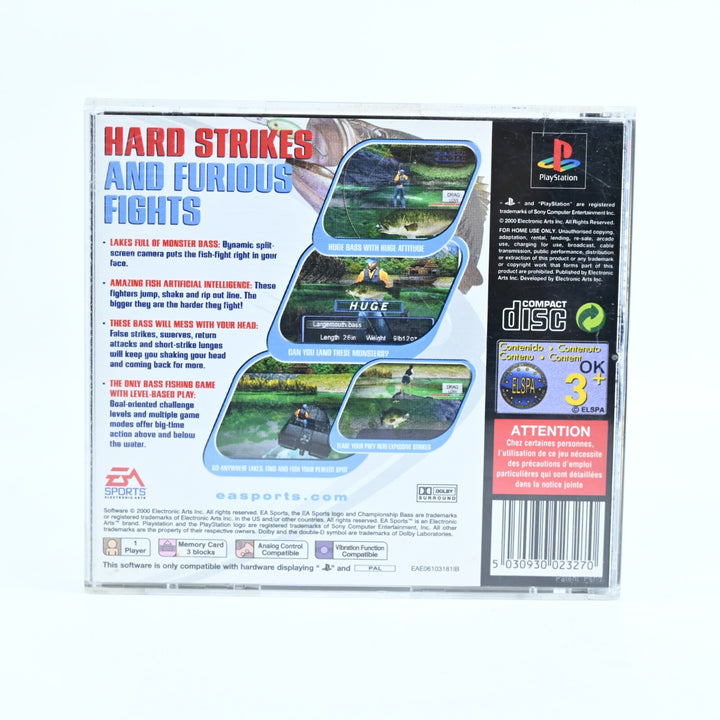 Championship Bass - Sony Playstation 1 / PS1 Game + Manual - PAL - FREE POST!