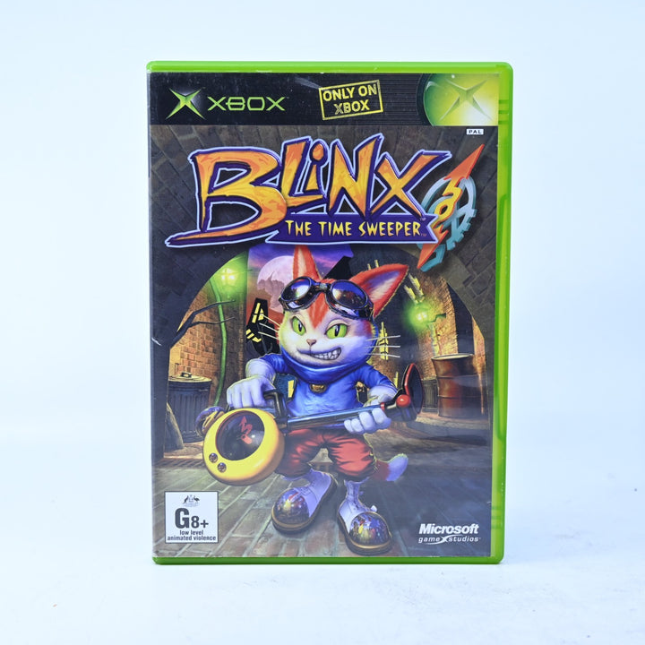 Blinx The Time Sweeper - Original Xbox Game - No Manual - PAL - MINT DISC!