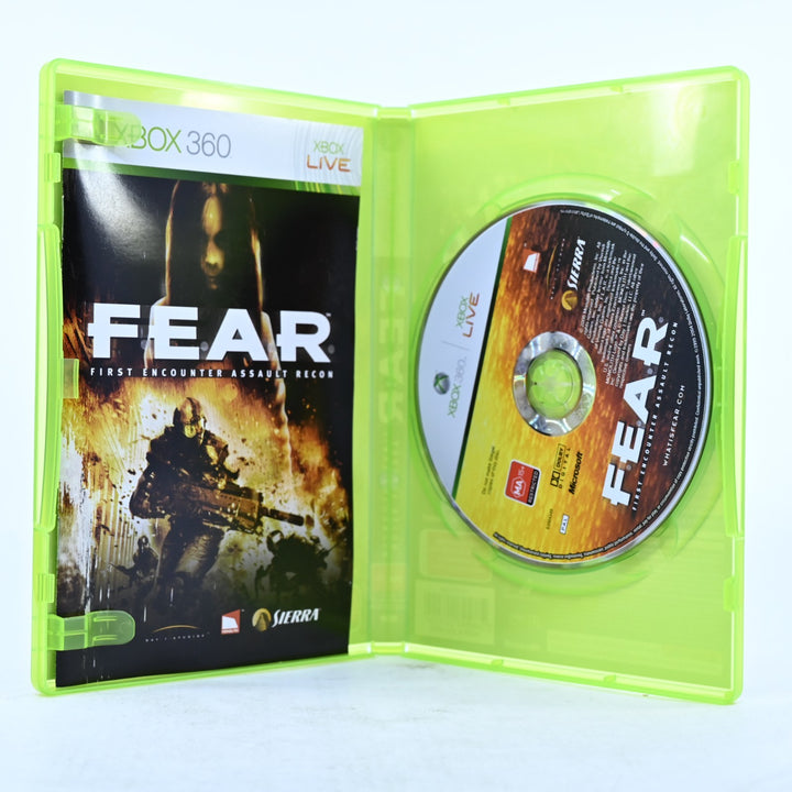 F.E.A.R. - Xbox 360 Game + Manual - PAL - MINT DISC! - FEAR