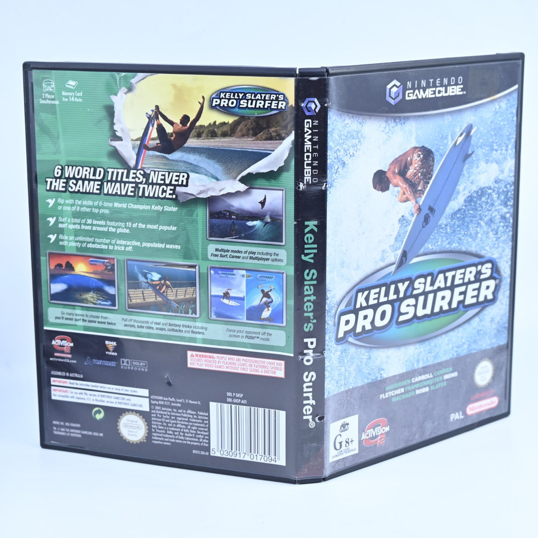 Kelly Slater's Pro Surfer - Nintendo Gamecube Game + Manual - PAL - Ex-Rental