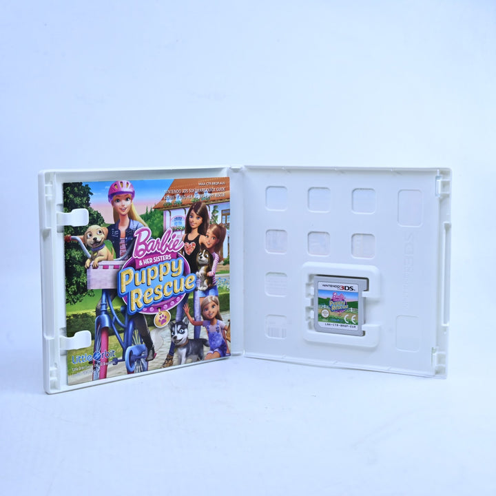 Barbie & Her Sisters: Puppy Rescue - Nintendo 3DS Game - PAL + Manual