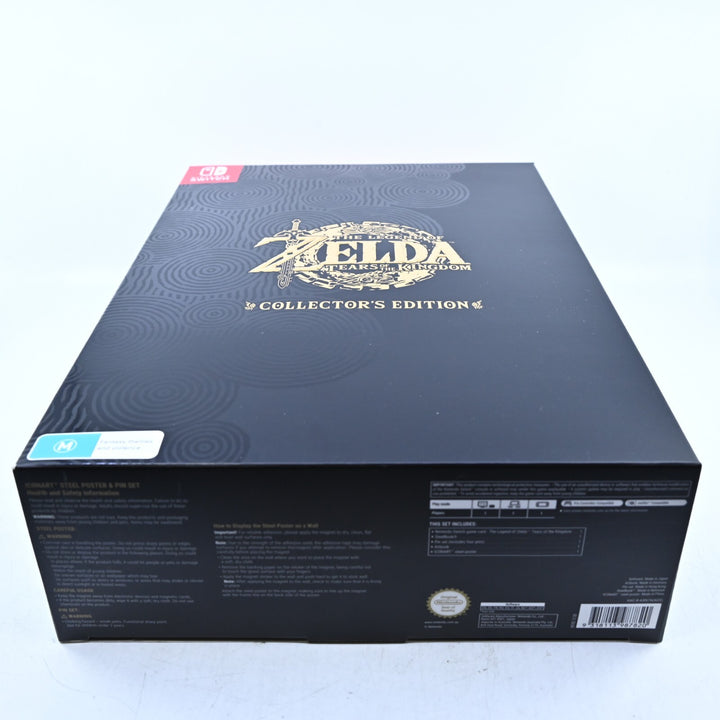 The Legend Of Zelda Tears Of The Kingdom Collectors Edition + Bag - Switch Game