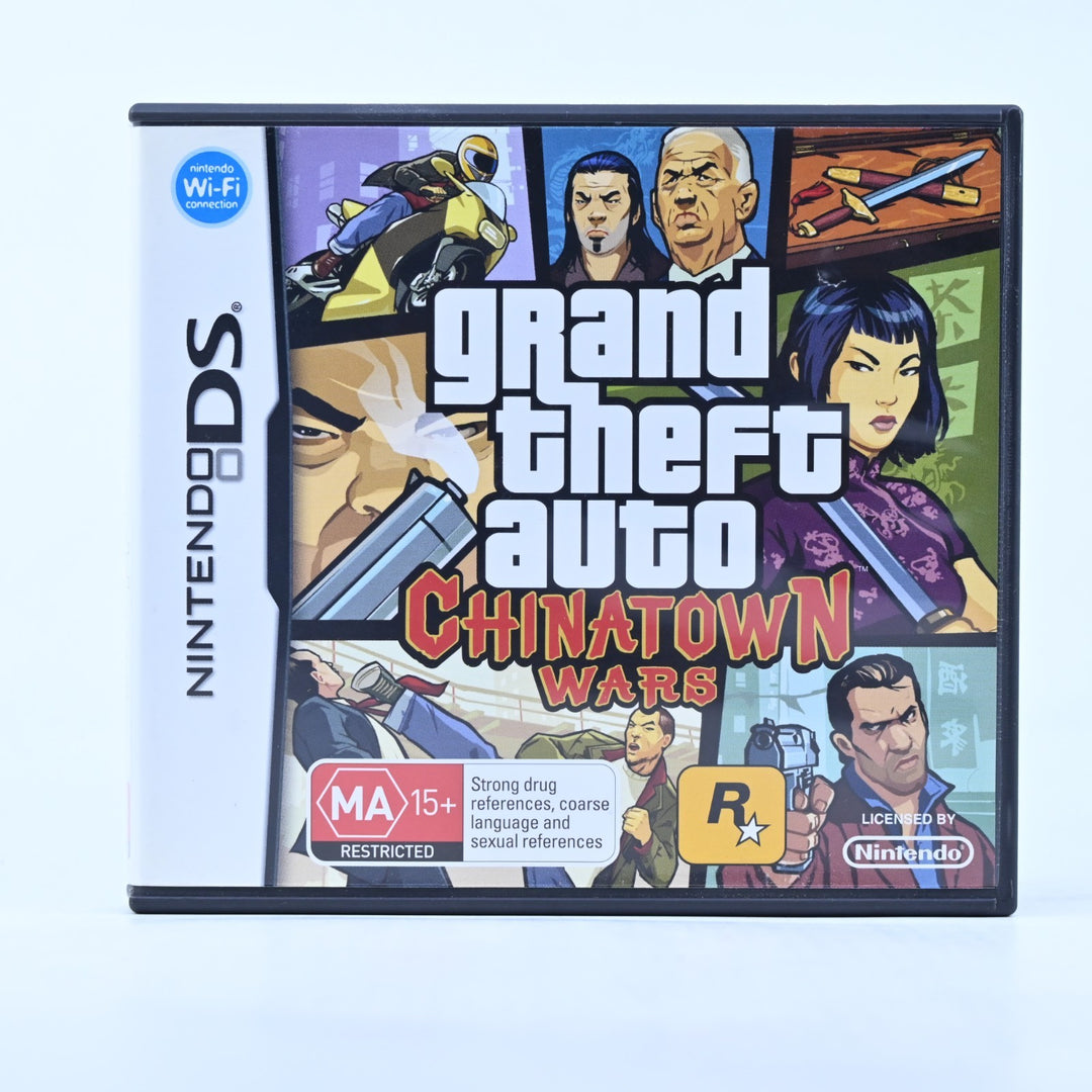 Grand Theft Auto Chinatown Wars - Nintendo DS Game - PAL + Manual + Map