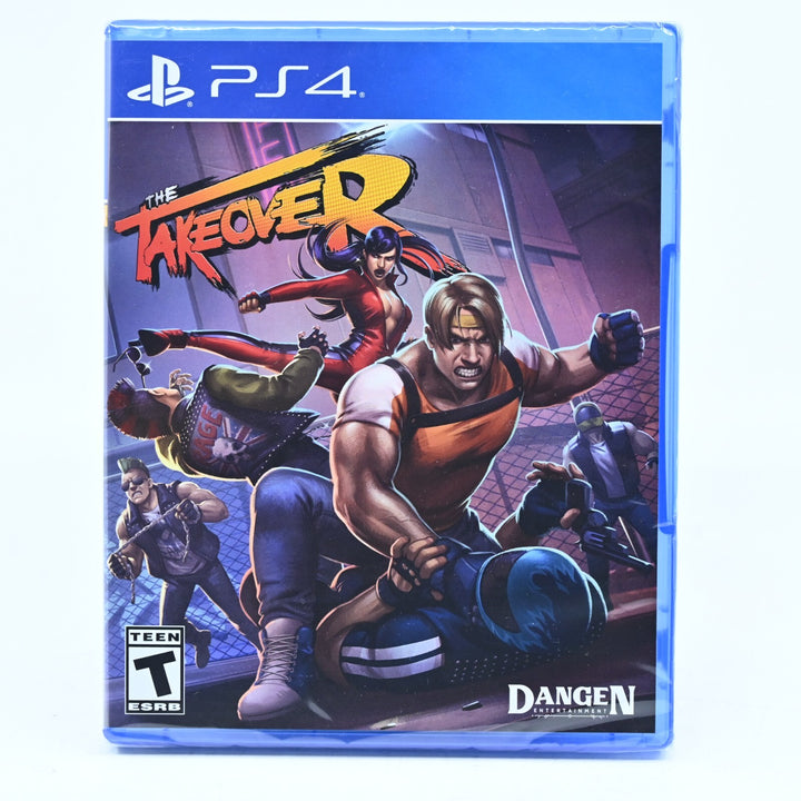 SEALED! The Takeover - LR-P289 - Sony Playstation 4 / PS4 Game + LR Card!