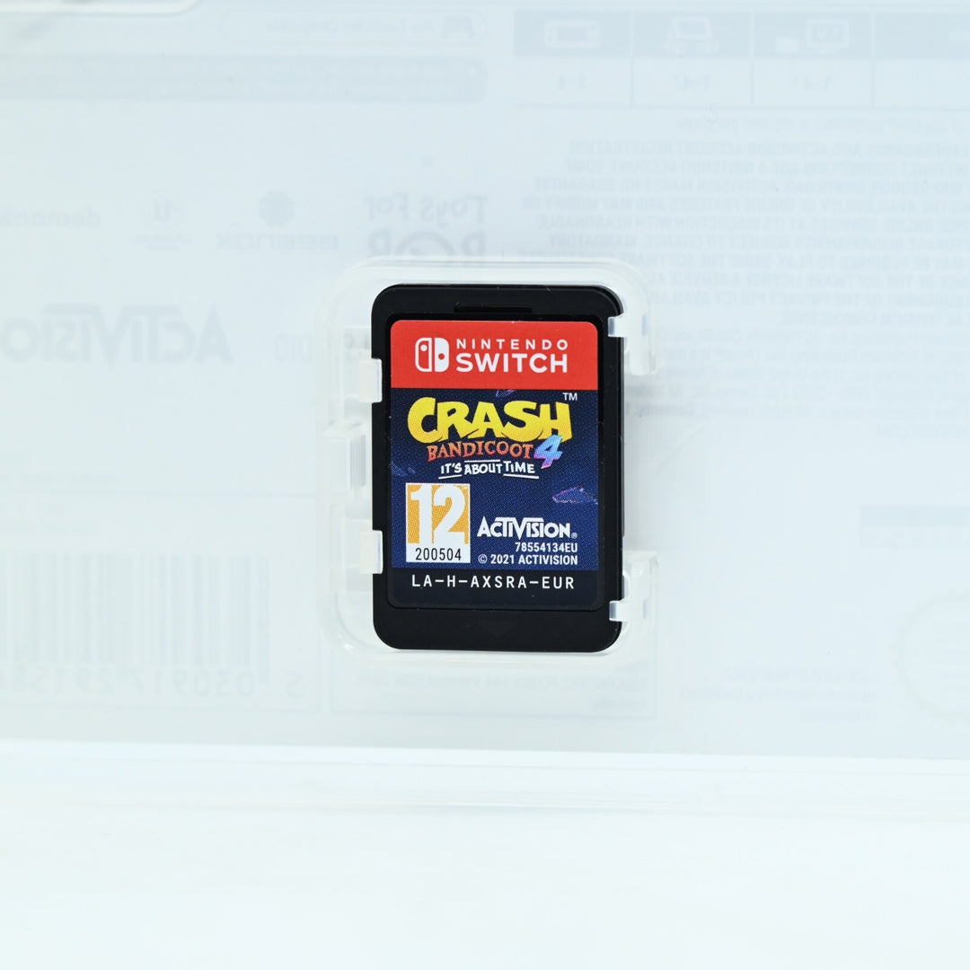 Crash Bandicoot 4: It's About Time - Nintendo Switch Game - FREE POST!