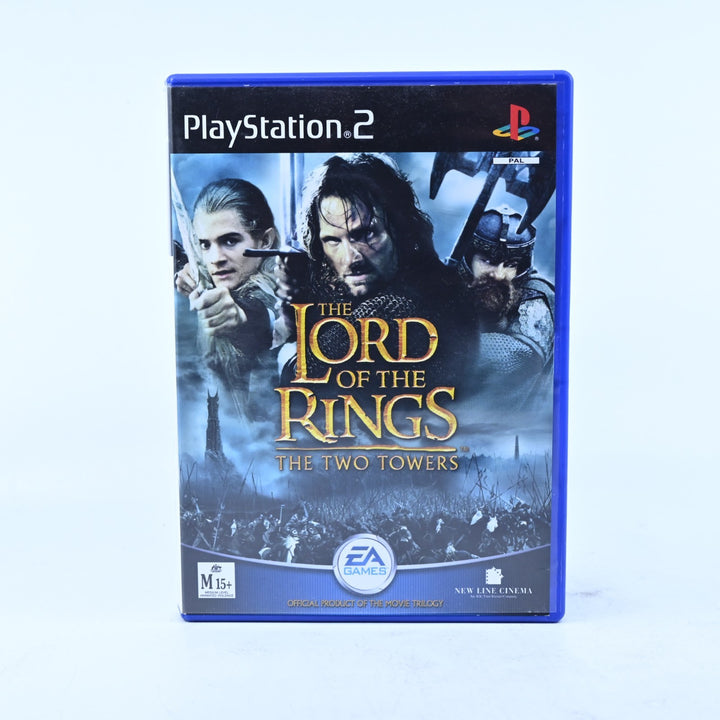 The Lord of the Rings: The Two Towers - PS2 Game + Manual - PAL - MINT DISC!