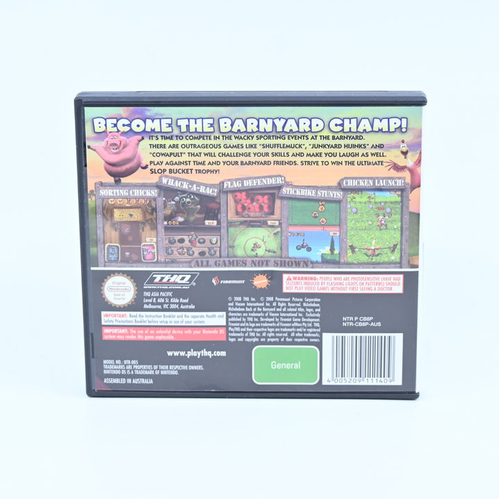 Back at the Barnyard: Barnyard Games - Nintendo DS Game - PAL + Manual