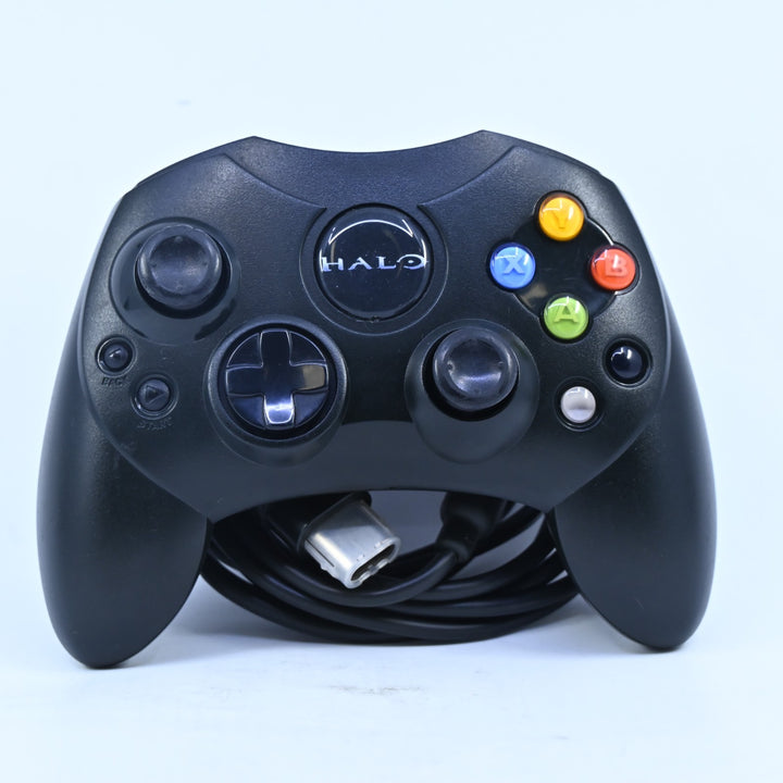 Microsoft Original Xbox Halo Jewel Black Controller S - Original Xbox Accessory