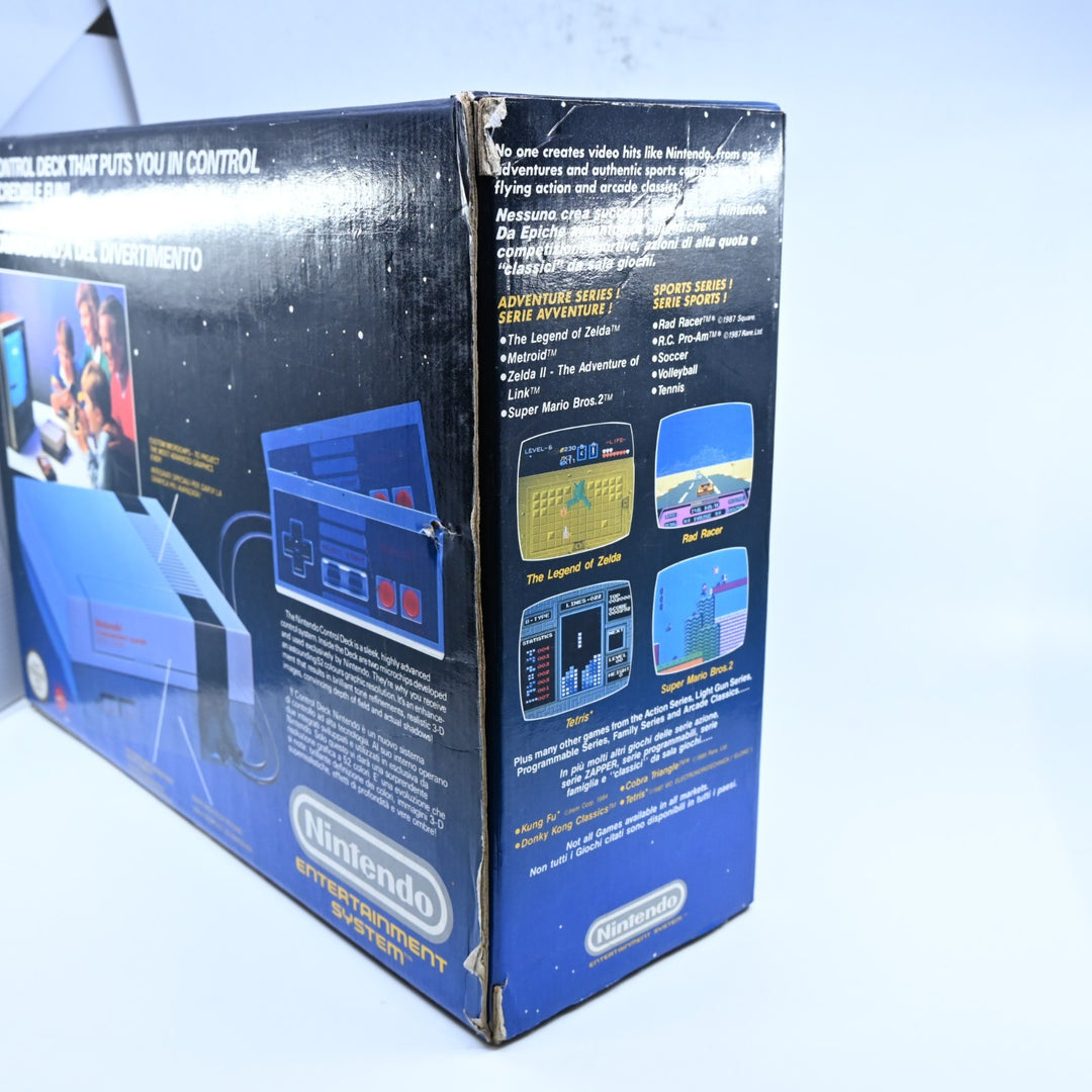 NES Control Deck - Nintendo Entertainment System / NES Boxed Console - PAL