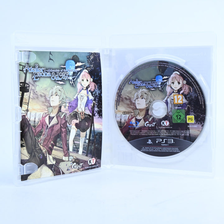 Atelier Escha & Logy: Alchemists of the Dusk Sky - Sony PS3 Game + Manual