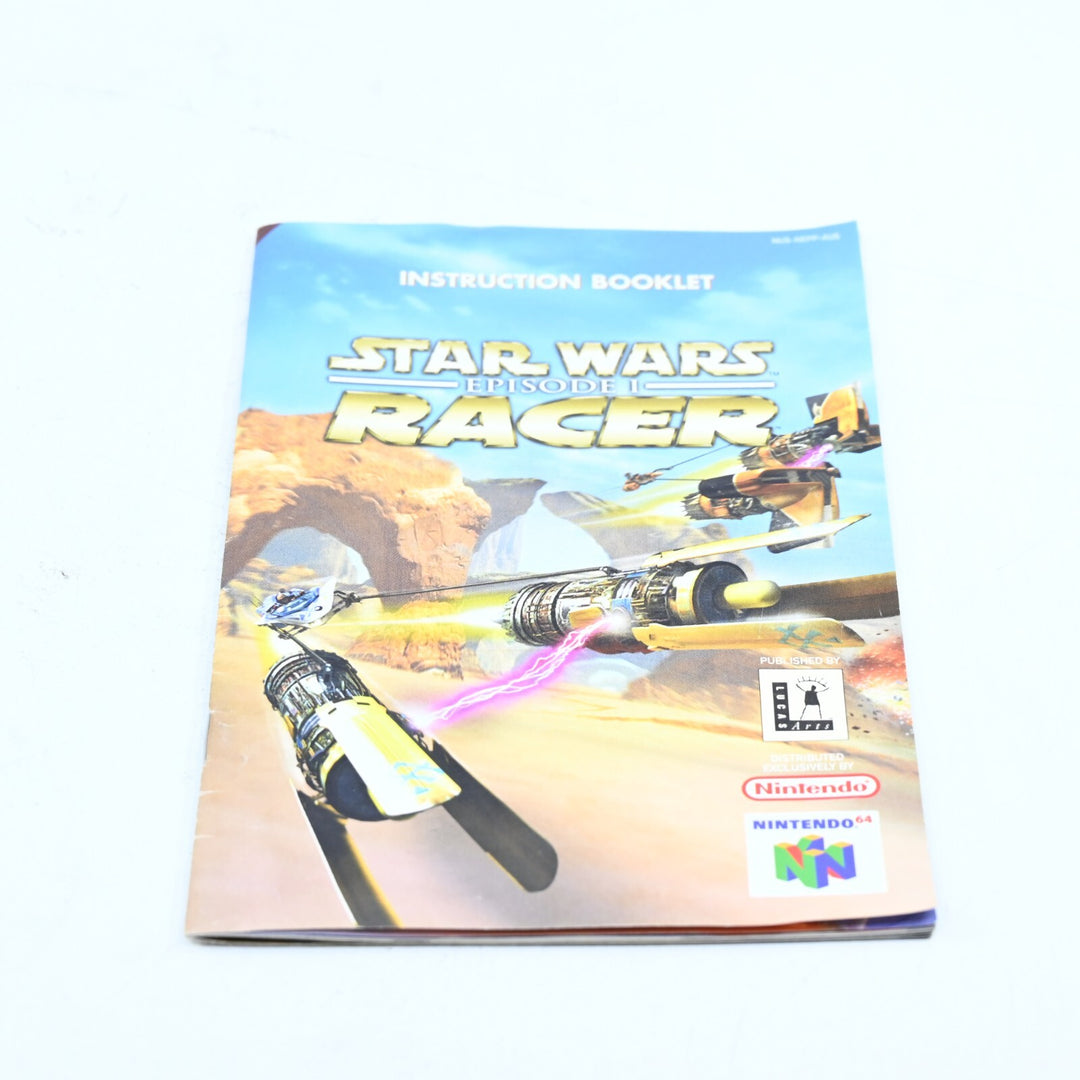 Star Wars Episode 1 Racer - N64 / Nintendo 64 Boxed Game - PAL - FREE POST!
