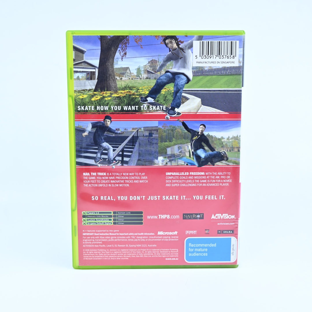 Tony Hawk’s Project 8 - Original Xbox Game + Manual - PAL - MINT DISC!