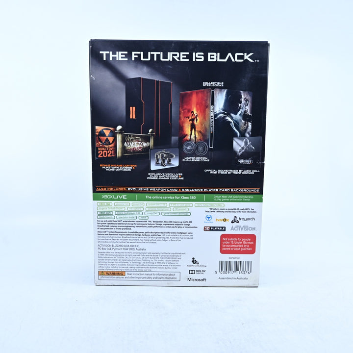 Call of Duty Black Ops II - Hardened Edition - Xbox 360 Game + Manual