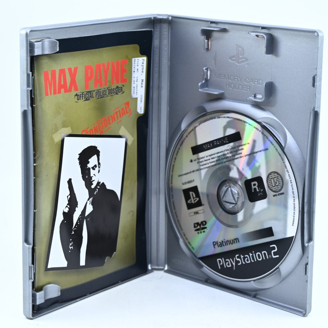 Max Payne - Sony Playstation 2 / PS2 Game + Manual - PAL - FREE POST!