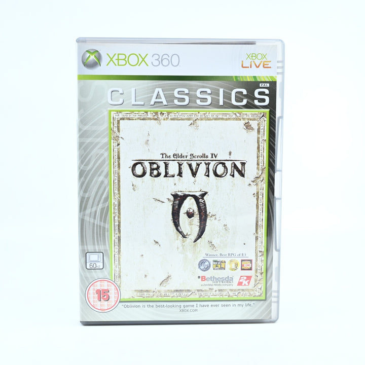 The Elder Scrolls IV: Oblivion - Xbox 360 Game + Manual - PAL - MINT DISC!