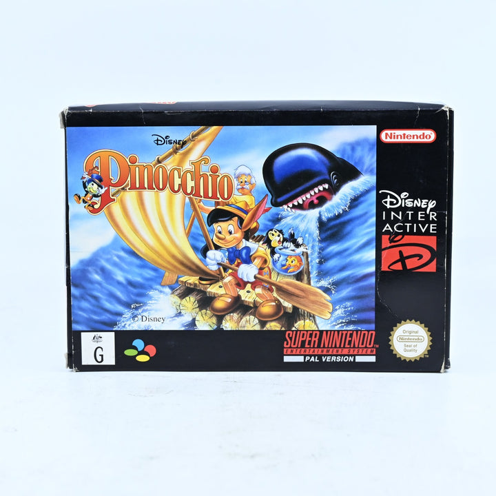 Pinocchio - Super Nintendo / SNES Boxed Game - No Manual - PAL - FREE POST!