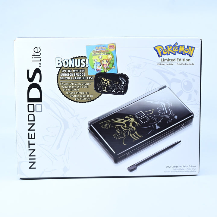 SEALED! Onyx Dialga & Palkia Edition - Nintendo DS Lite Boxed Console! RARE!