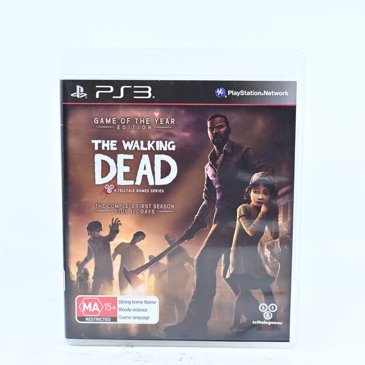 The Walking Dead - GOTY - Sony Playstation 3 / PS3 Game + Manual - FREE POST!